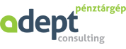 adept consulting online penztargep logo