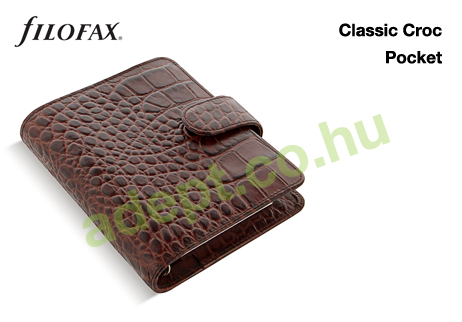 filofax classic croc pocket